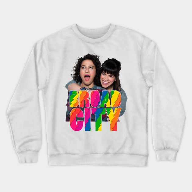 BROAD CITY Crewneck Sweatshirt by Siotinkstd